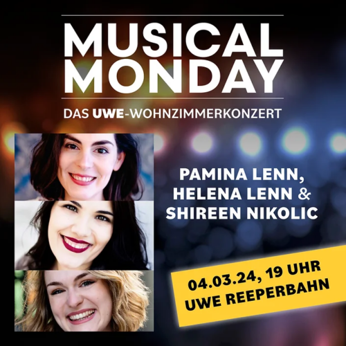 "Musical Monday" im März mit Two and a half Lenns und Newcomer Jonathan Guth