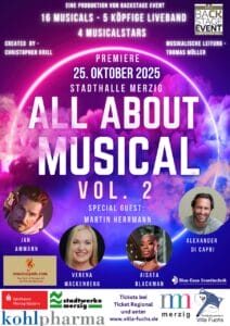 "All About Musical - Vol. 2" in Merzig - Alle Stars, Infos und Tickets » All About Musical