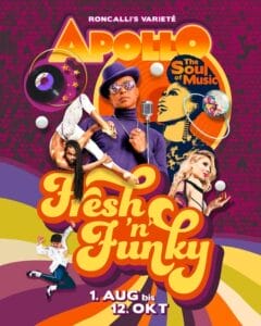 Roncalli's Apollo Varietè: Neue Show "Fresh ’n’ Funky – The Soul of Music" ab August - DAS erwartet Euch! &raquo; Roncalli's Apollo Varietè